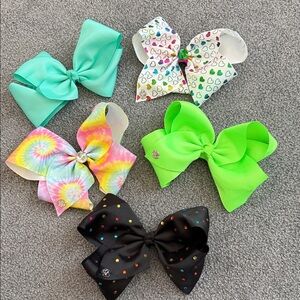 Jojo Hair Bow Set - Multicolor Assorted Bows